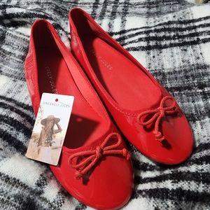 Sincerely Jules Red Ballet flats Size 8.5